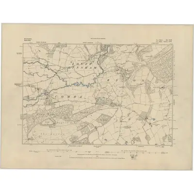 1885 Map of Herefordshire XI.NW
