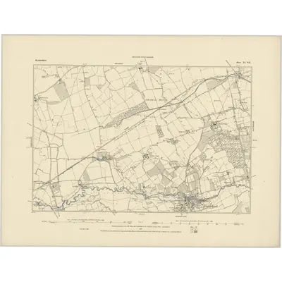 1885 Map of Herefordshire XI.SE