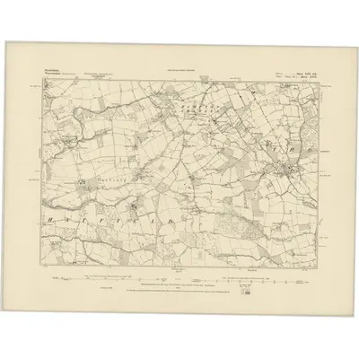 1885 Map of Herefordshire XIII.SE