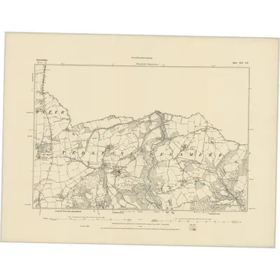 1885 Map of Herefordshire XIV.SE