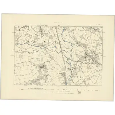 1885 Map of Herefordshire XIX.NE