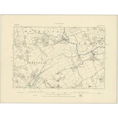 1885 Map of Herefordshire XIX.NW
