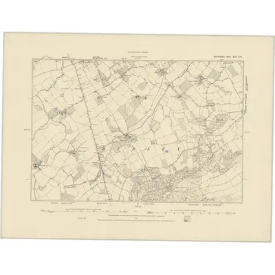 1886 Map of Herefordshire XIX.SW