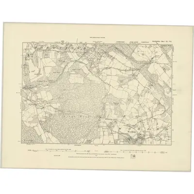 1887 Map of Herefordshire XL.NE