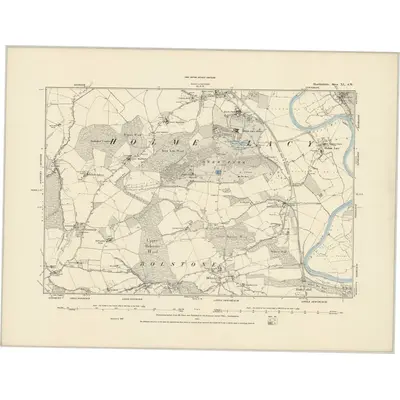 1887 Map of Herefordshire XL.SW