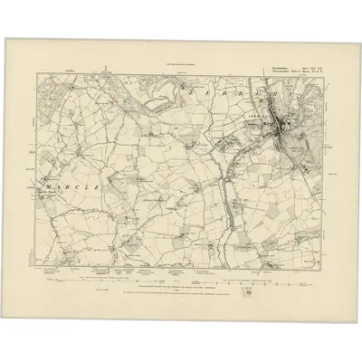 1886 Map of Herefordshire XLI.NE