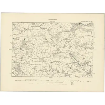 1887 Map of Herefordshire XLIV.SW