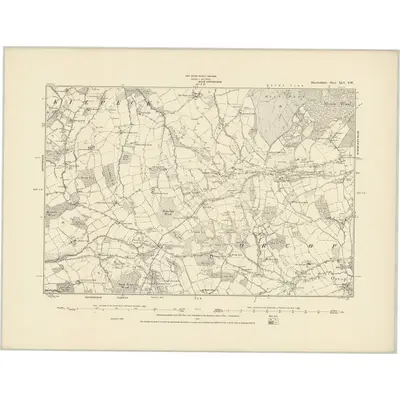 1887 Map of Herefordshire XLV.SW