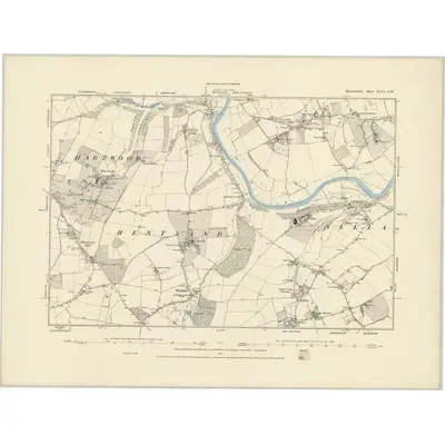 1887 Map of Herefordshire XLVI.SW