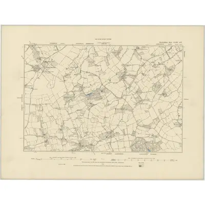 1886 Map of Herefordshire XVIII.SW