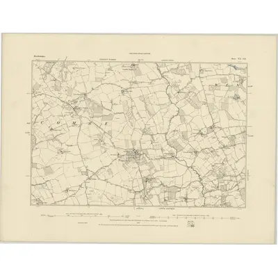 1885 Map of Herefordshire XX.SE