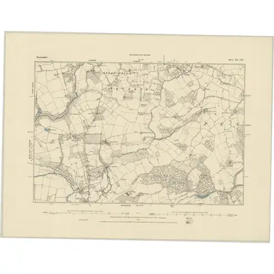 1885 Map of Herefordshire XX.SW