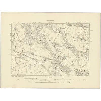 1886 Map of Herefordshire XXV.SE