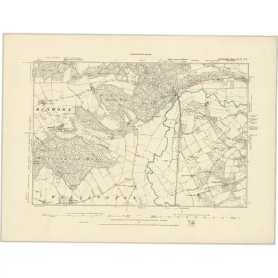 1886 Map of Herefordshire XXVI.NE