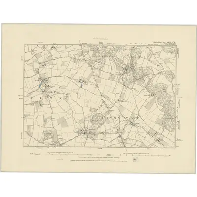 1886 Map of Herefordshire XXVI.NW