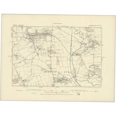 1886 Map of Herefordshire XXVI.SE