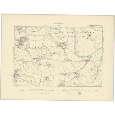 1886 Map of Herefordshire XXXII.SE