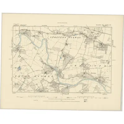 1886 Map of Herefordshire XXXIII.SW