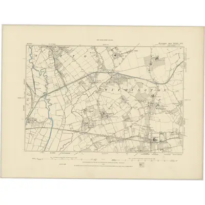 1886 Map of Herefordshire XXXIV.NW