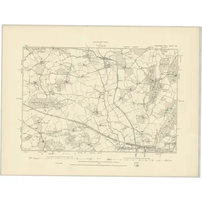 1886 Map of Herefordshire XXXV.SE