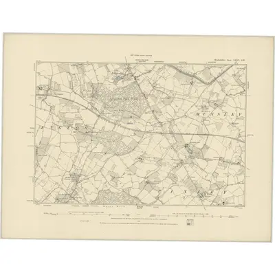 1886 Map of Herefordshire XXXV.SW