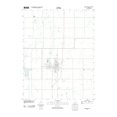 2009 Map of Herington, 2009 Print