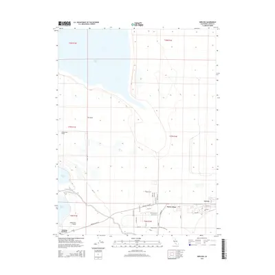 2015 Map of Herlong, 2015 Print