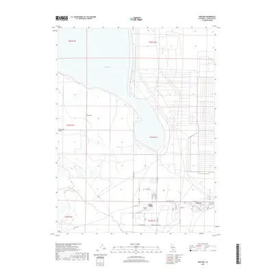 2018 Map of Herlong, 2018 Print