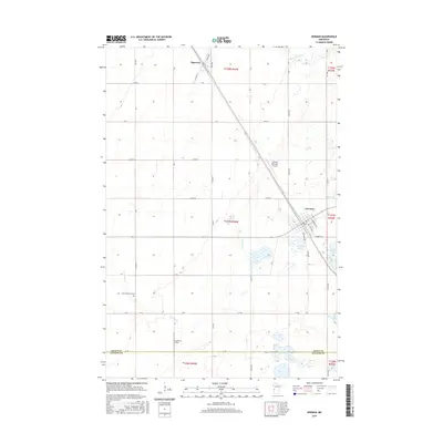2016 Map of Herman, 2016 Print