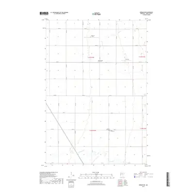2019 Map of Herman NW, 2019 Print