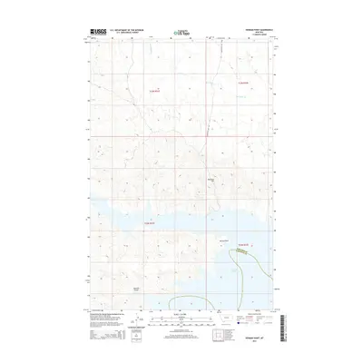 2014 Map of Herman Point, 2014 Print