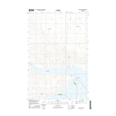 2017 Map of Herman Point, 2017 Print