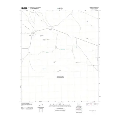 2010 Map of Hermanas, 2010 Print