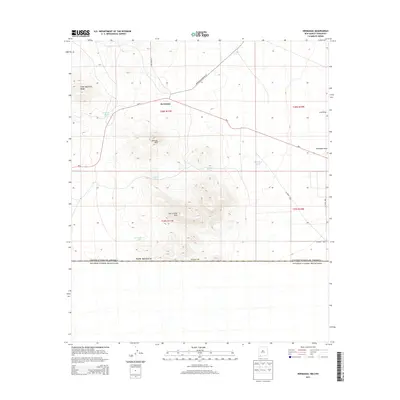 2013 Map of Hermanas, 2013 Print