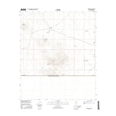2017 Map of Hermanas, 2017 Print