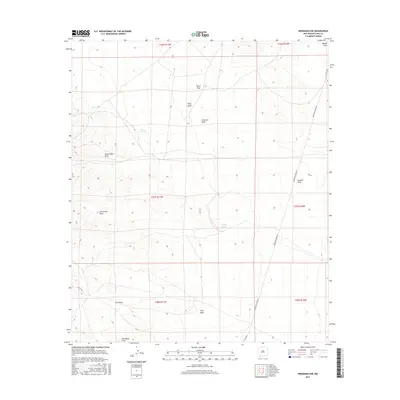 2017 Map of Hermanas NW, 2017 Print