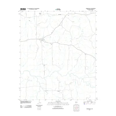 2012 Map of Hermanville, 2012 Print