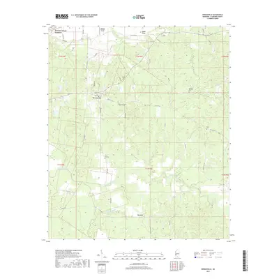 2018 Map of Hermanville, 2018 Print