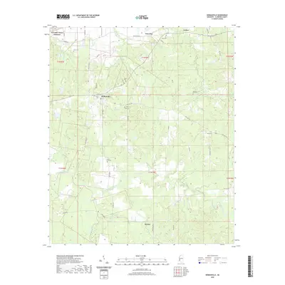 2020 Map of Hermanville, 2020 Print