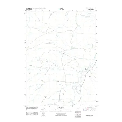 2012 Map of Hermit Rock, 2012 Print