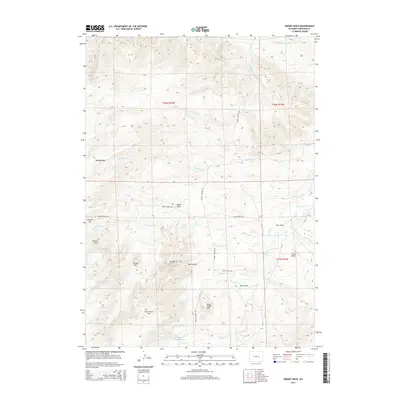2015 Map of Hermit Rock, 2015 Print