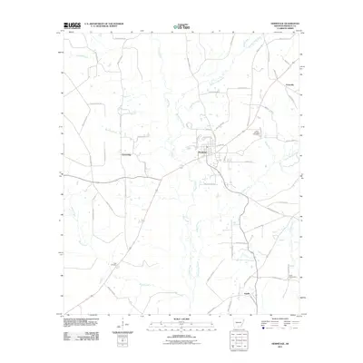 2011 Map of Hermitage, 2011 Print