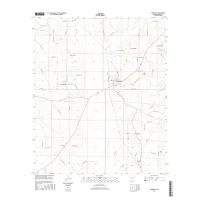 2017 Map of Hermitage, 2017 Print