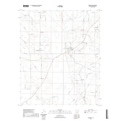 2020 Map of Hermitage, 2020 Print