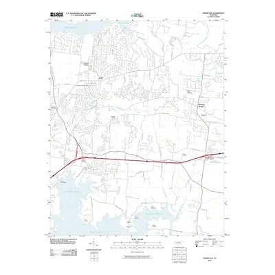 2010 Map of Hermitage, 2010 Print