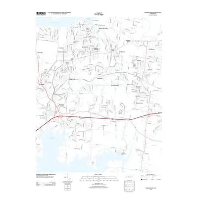 2013 Map of Hermitage, 2013 Print