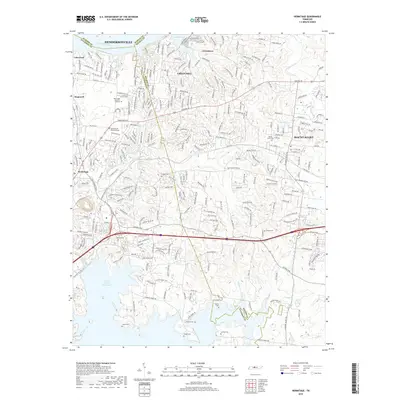 2019 Map of Hermitage, 2019 Print