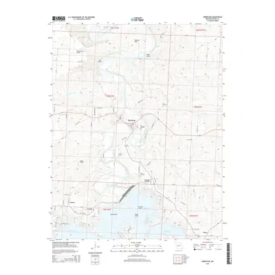 2015 Map of Hermitage, 2015 Print
