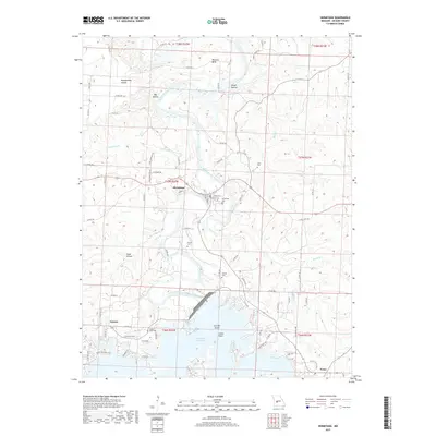 2017 Map of Hermitage, 2017 Print