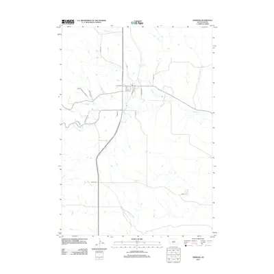 2012 Map of Hermosa, 2012 Print